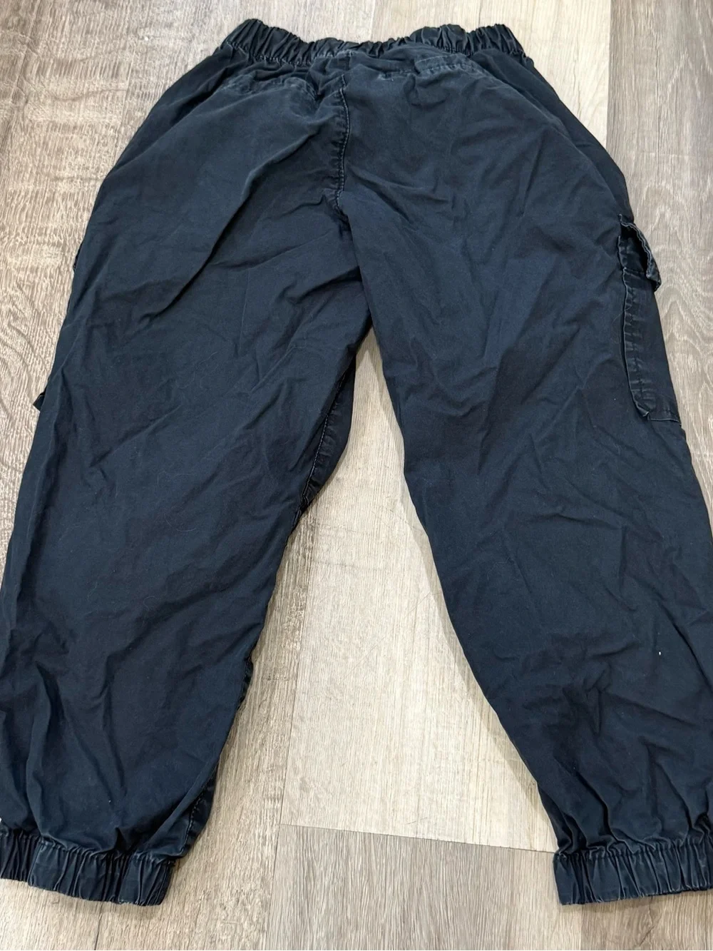 GAP Girls Black Cargo Jogger